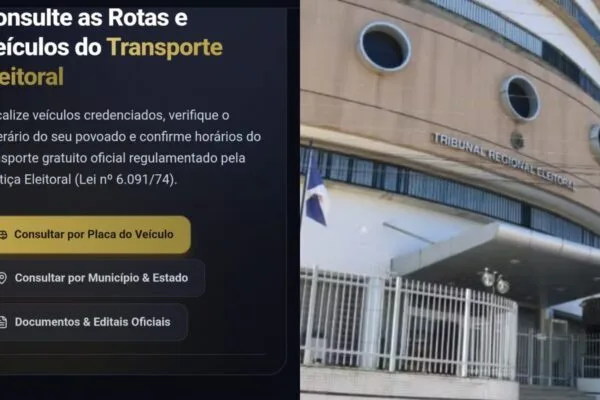 TRE-PI lança plataforma de rotas para transporte eleitoral em 2026