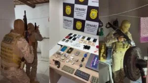 Sete presos e 20 mandados cumpridos em operação antidrogas em Teresina