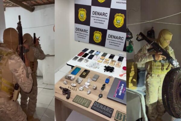 Sete presos e 20 mandados cumpridos em operação antidrogas em Teresina
