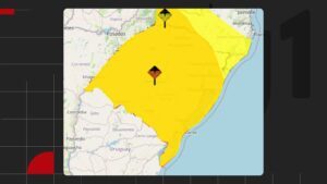 Todo o RS em alerta para temporais com granizo nesta quinta