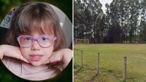 Trave de futebol cai sobre menina de 3 anos e a mata no Paraná