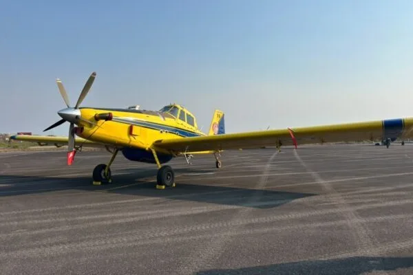 Aeronaves federais iniciam combate a incêndios no Amazonas
