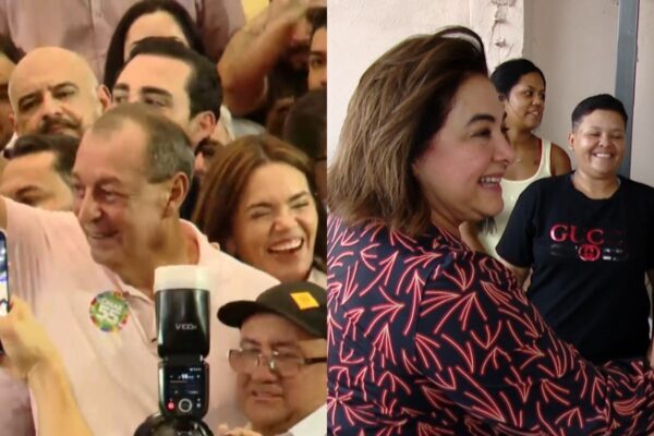 Omar e Maria do Carmo fazem campanha em Manaus no 2º turno Omar e Maria do Carmo fazem campanha em Manaus no 2º turno
