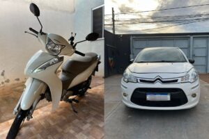 Casal perde carro, moto e R$ 12,5 mil em golpe com Jeep Compass