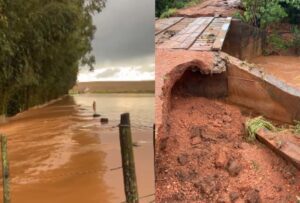 Chuvas causam estragos em quatro cidades do sul de MS