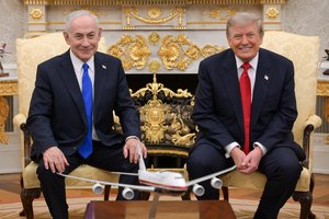 Trump declara apoio a Netanyahu nas eleições de Israel Trump declara apoio a Netanyahu nas eleições de Israel