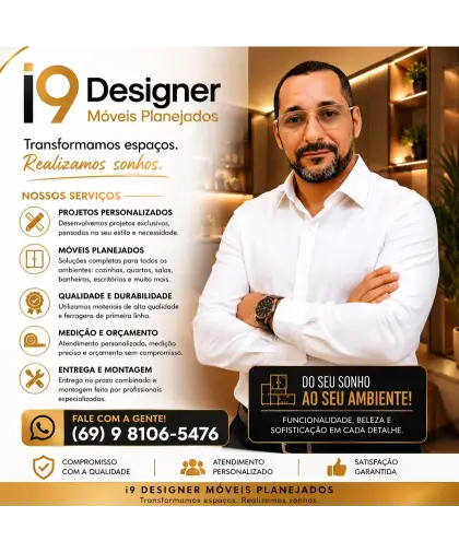 Publicidade I9 Designer Móveis Planejados