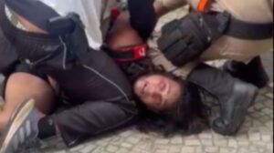 Entregador desmaia após choque de guarda em Ipanema, diz testemunha