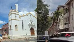 Brasileiro relata marquises caídas e ruas lotadas após terremoto