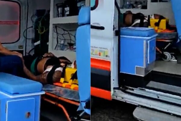 Duas mulheres se ferem em colisão de moto com ônibus no MA Duas mulheres se ferem em colisão de moto com ônibus no MA