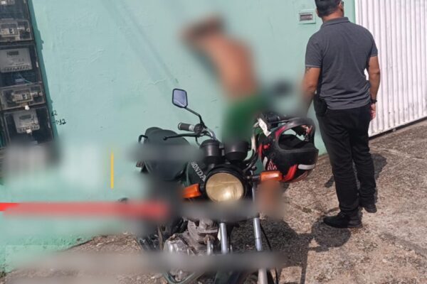 Homem de 44 anos é preso por furtar moto no Centro de Boa Vista