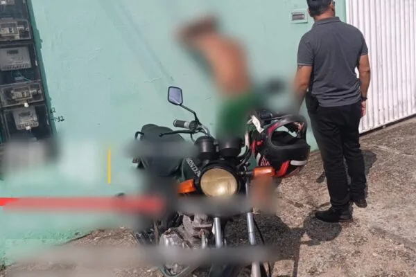 Homem de 44 anos é preso por furtar moto no Centro de Boa Vista