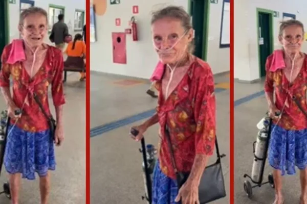 Sem um pulmão, eleitora de 70 anos vai votar com cilindro de oxigênio