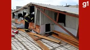 Incêndio atinge telhado de hospital em Guarantã do Norte