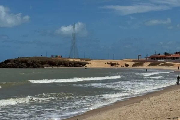 Marinha emite alerta de ventos de até 60 km/h no litoral do RN