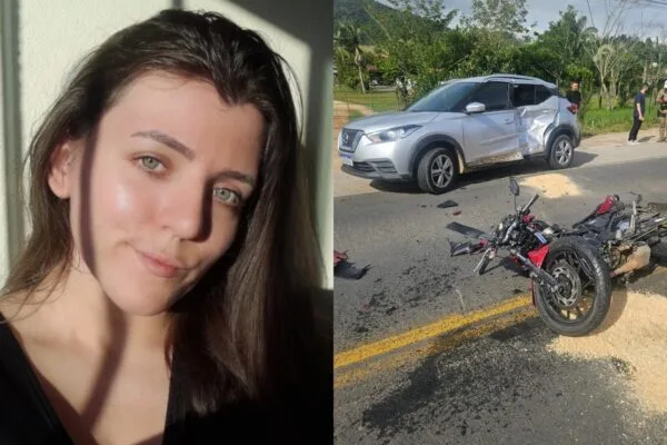 Estudante de 24 anos morre em acidente de moto após votar em SC