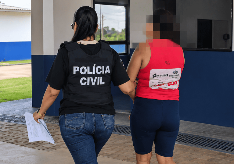Polícia Civil prende mulher de 39 anos investigada por crimes contra a Justiça em Porto Velho