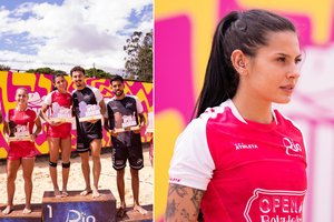 Ana Castela vence torneio de futevôlei e sobe ao pódio